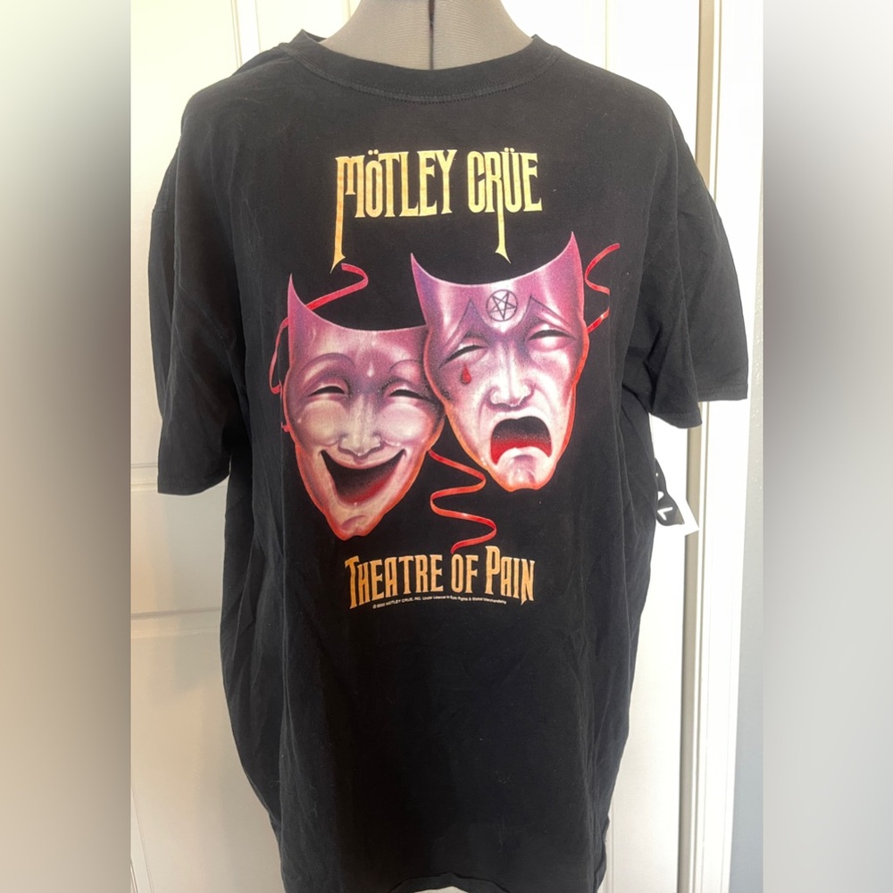 Motley Crue Black Concert T-Shirt